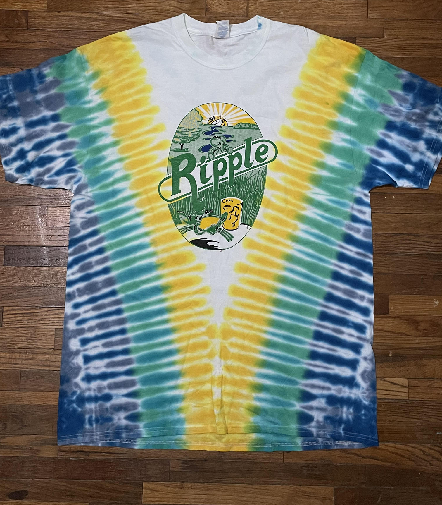 Ripple Tie Dye Special Edition Grateful Dead Inspired shirt