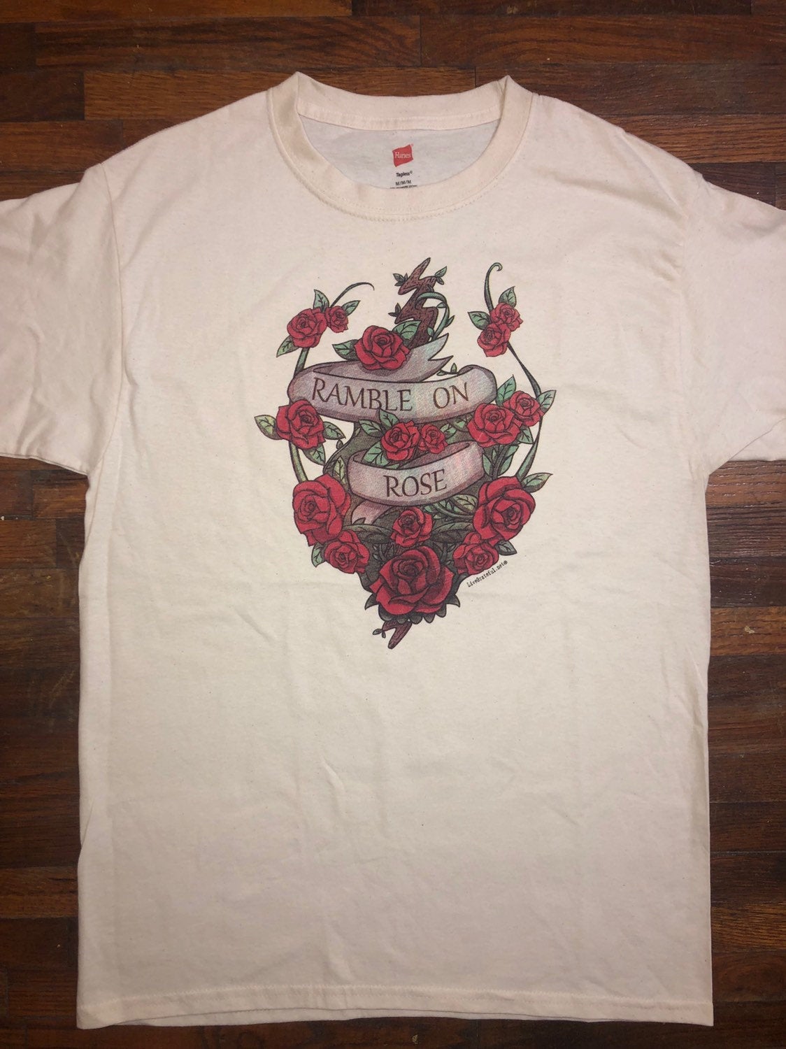 Ramble on Rose Grateful Dead inspired shirt - Shakedown Designs